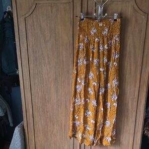 Mexicali Blues, Flowy Pants. Elastic Waistband, Size M/L